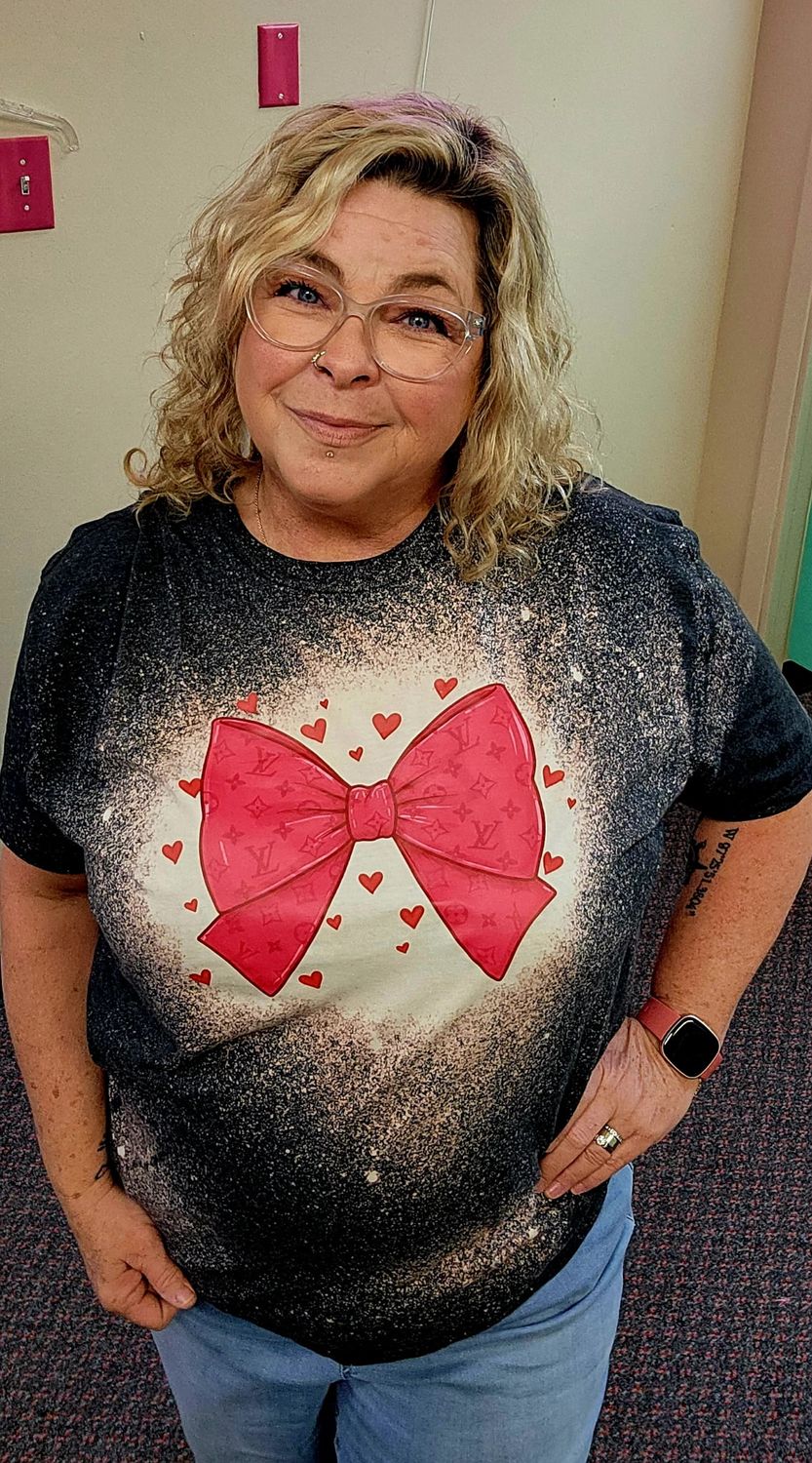 Bougie Bleach Bow Tee