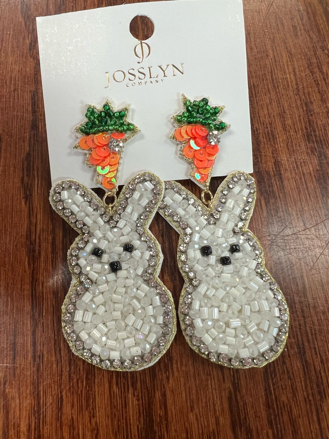 Bead Easter Earrings