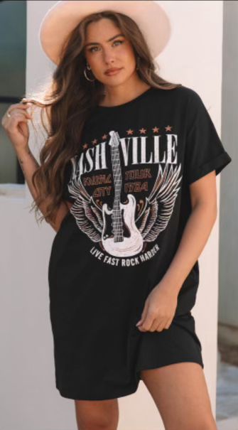 Nashville T-Shirt  Dress