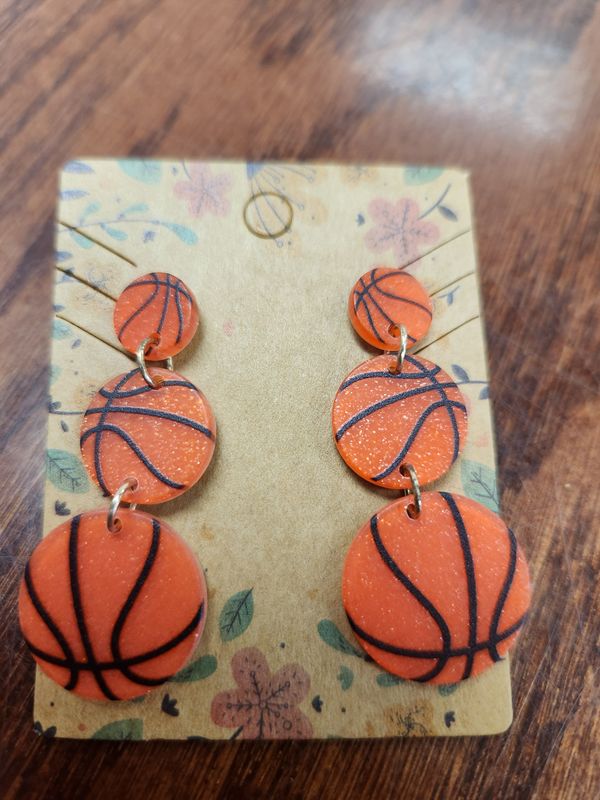 Sport Dangle Earrings