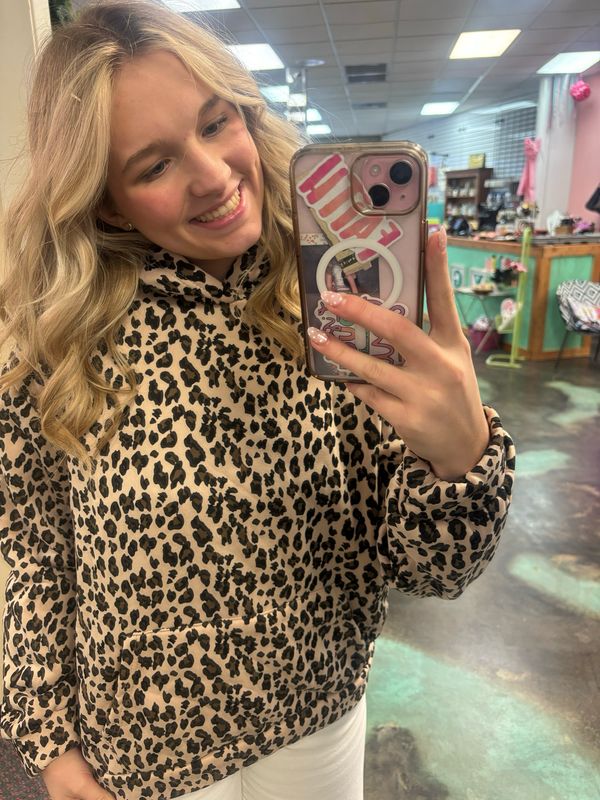 Leopard Hoodie 