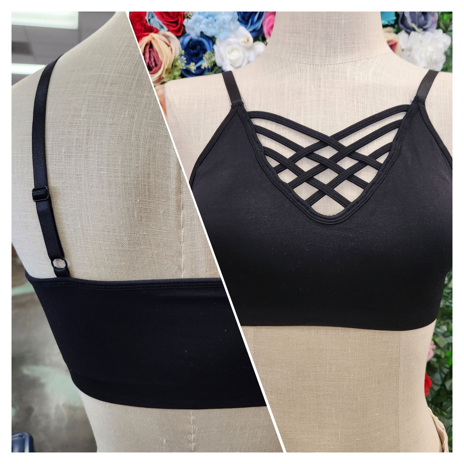 V-Lattice  Bralette