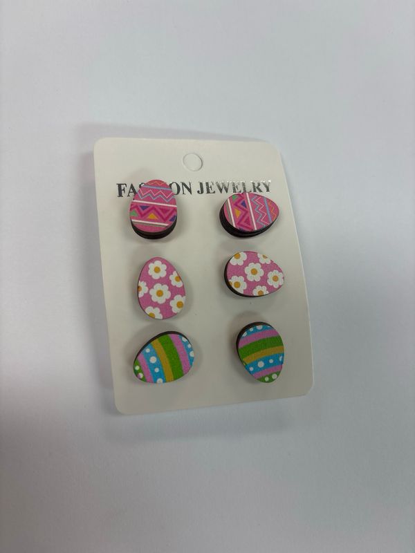 Easter Egg Stud Earrings