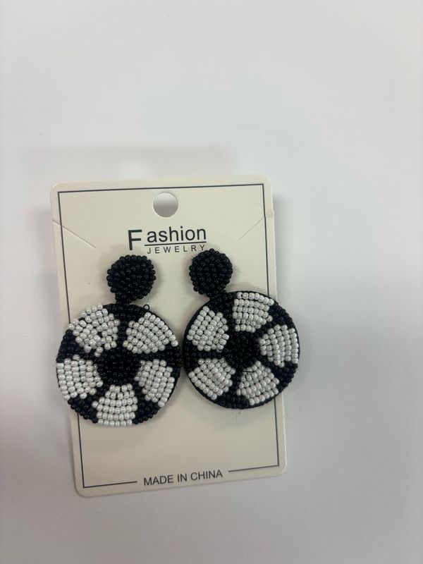 Beaded Sport Earrings