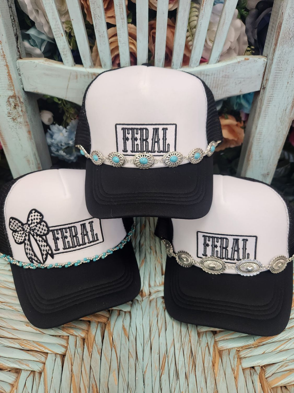 Blinged Trucker Hats