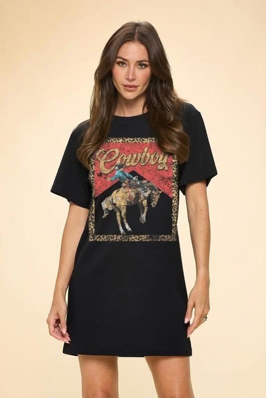 Cowboy Tee Dress