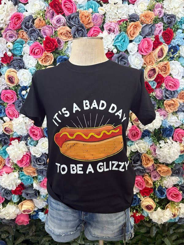 Bad day to be a glitzy Tee