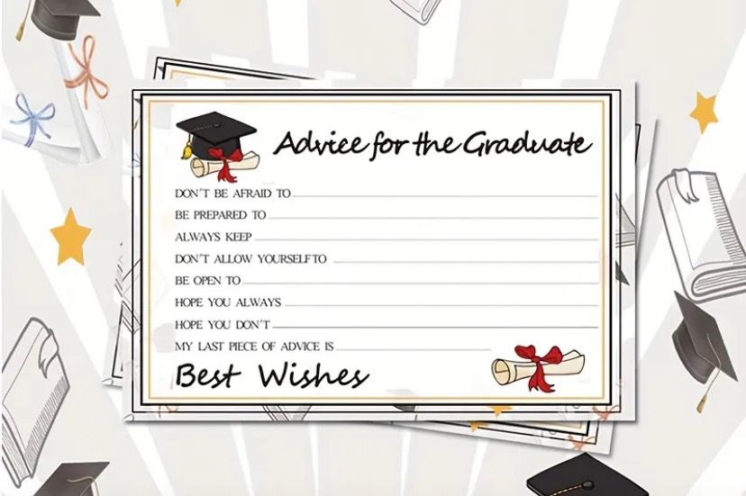 Graduation Advice cards