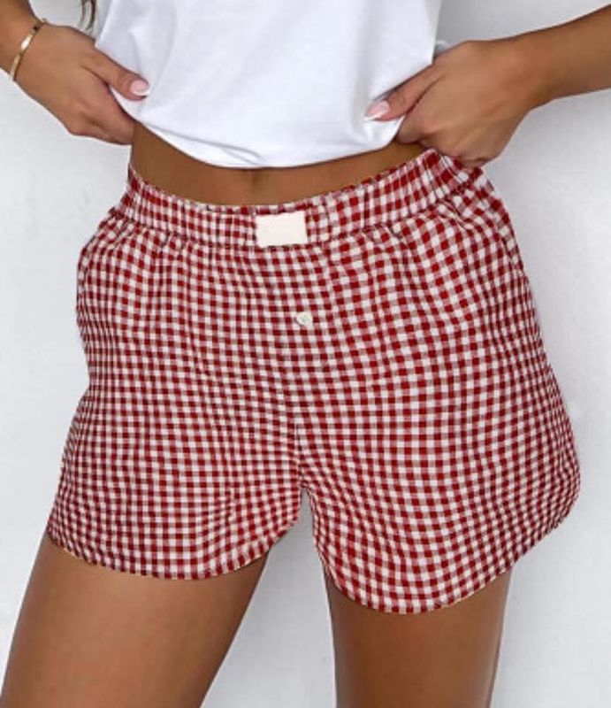 Gingham Shorts