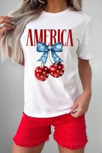 American Cherry Tee