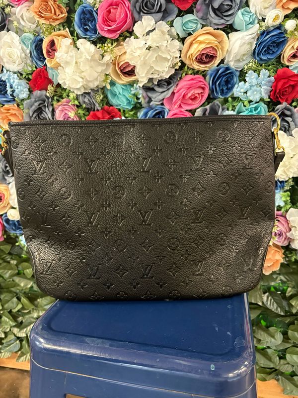 Inspired embossed tote