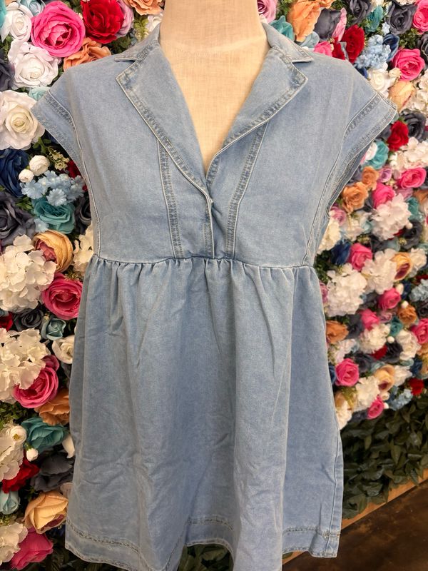 Light Denim Dress 