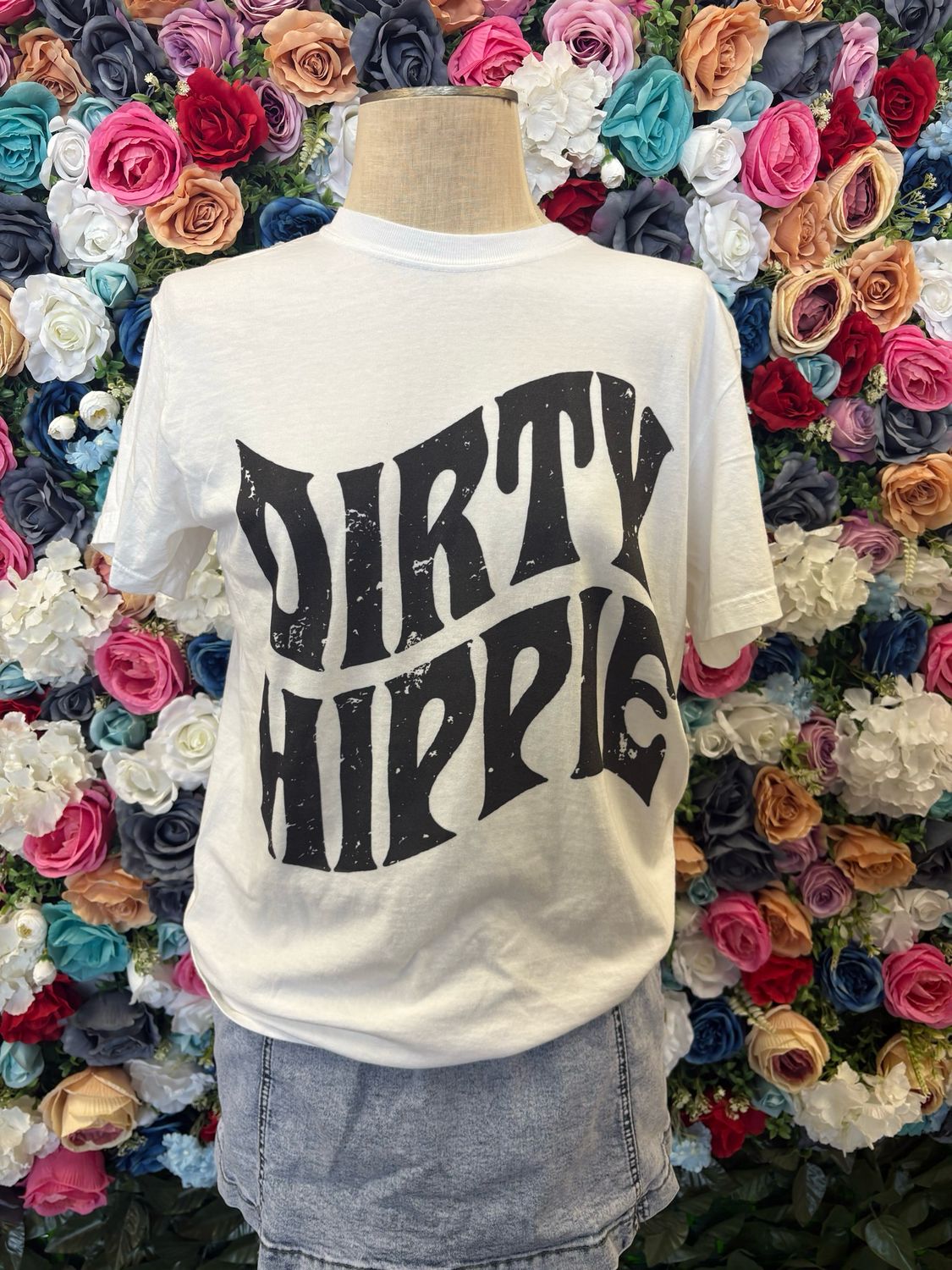 Dirty hippie tee