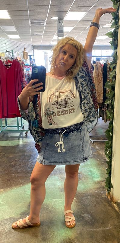 Kimono Western Top
