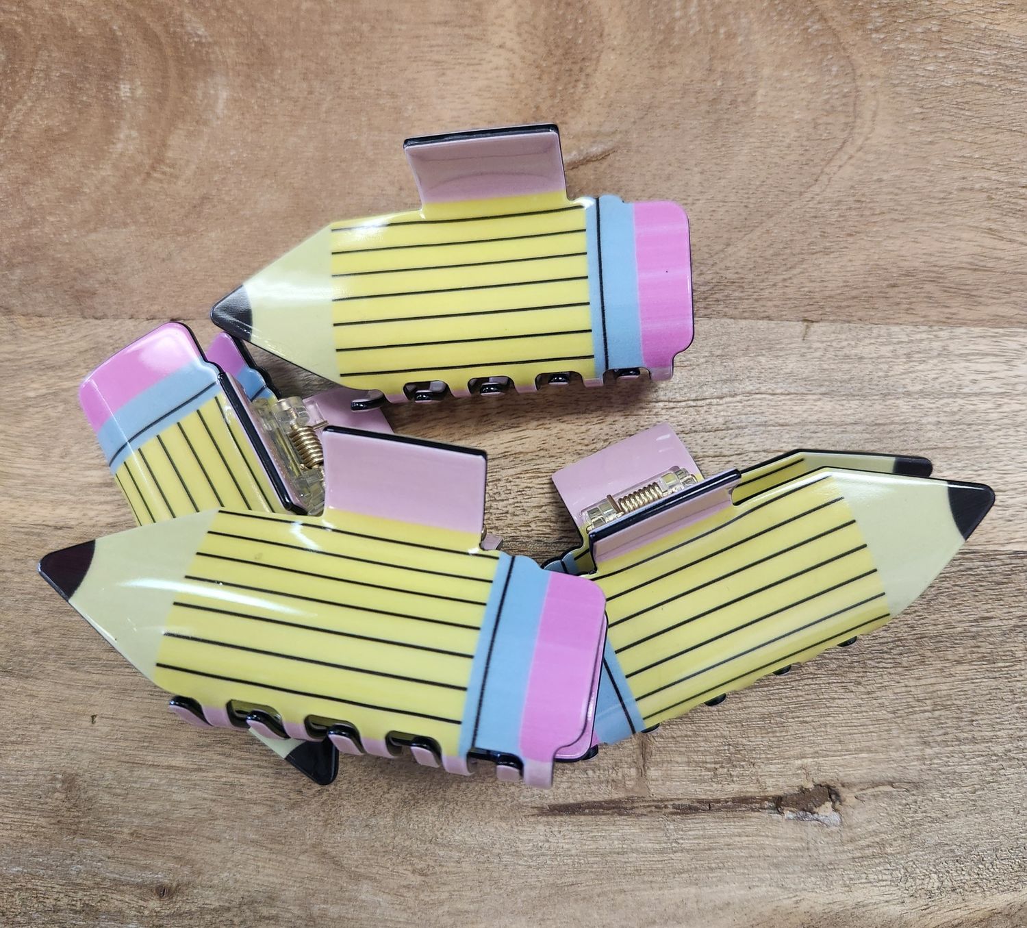 Pencil Hair Clips