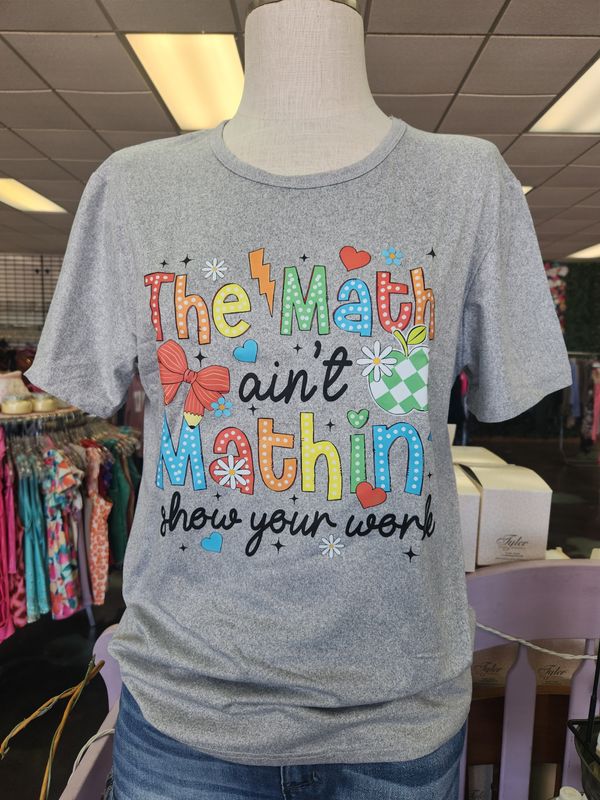 Math Aint Mathin Tee