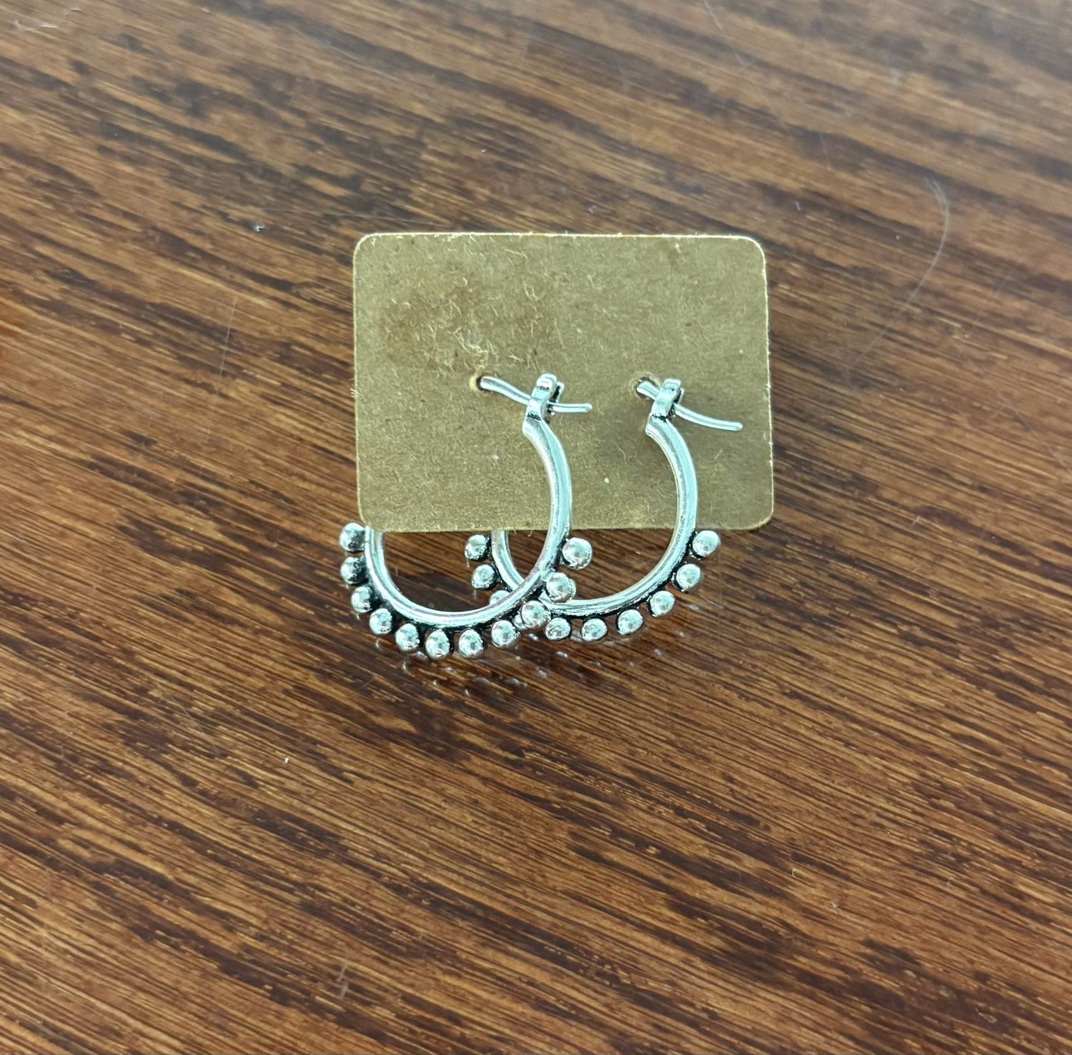 silver hoops 
