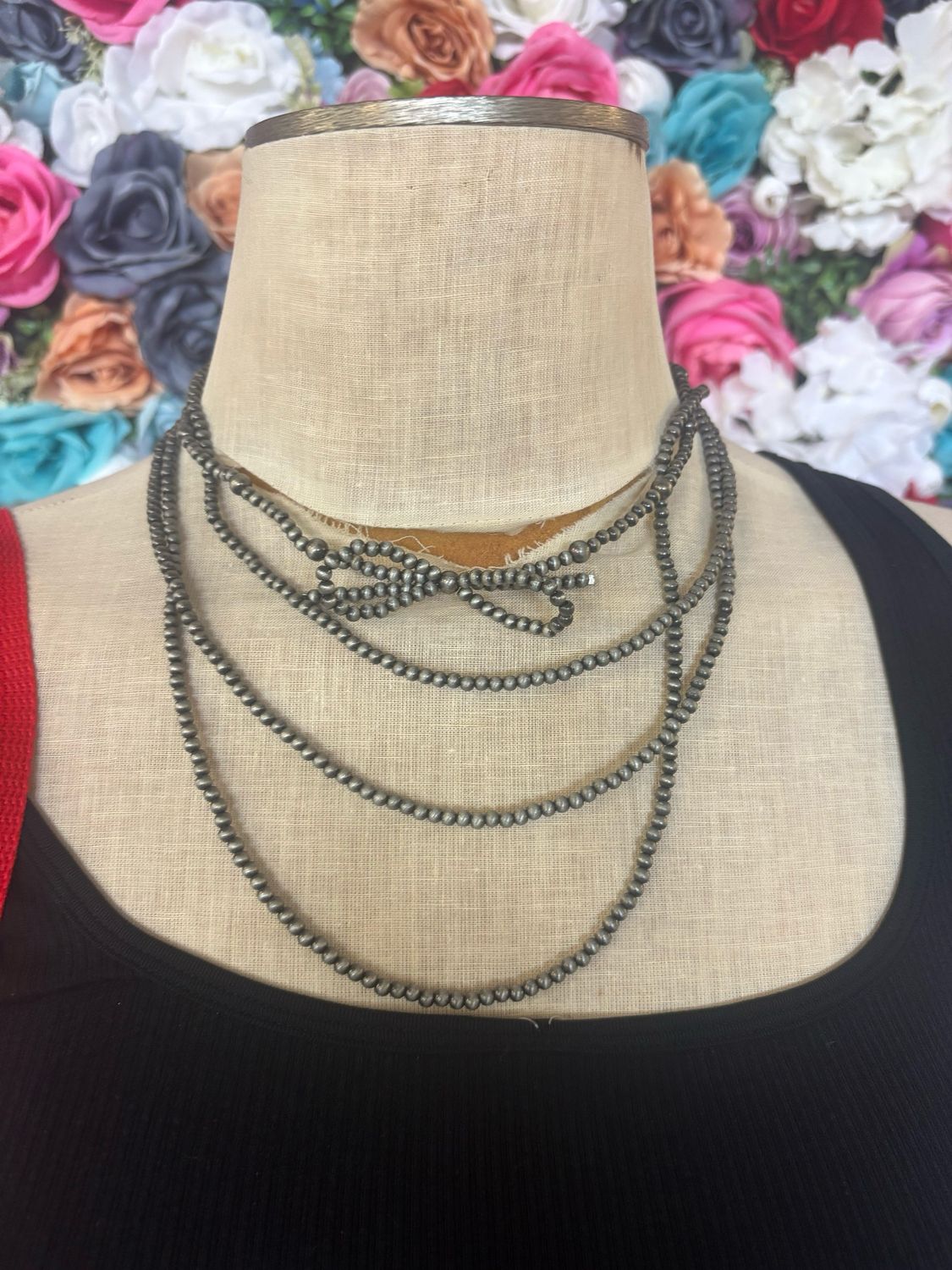 Western 4-layered necklace