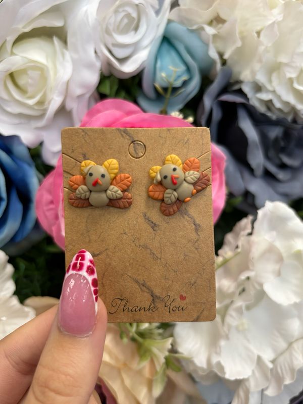 Turkey stud earrings
