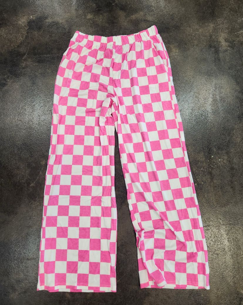 Checkered Pants