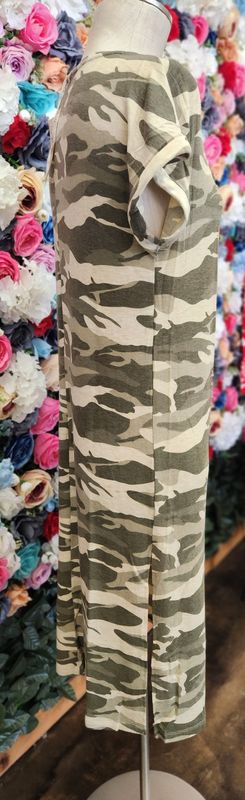 Camo T-Shirt Dress