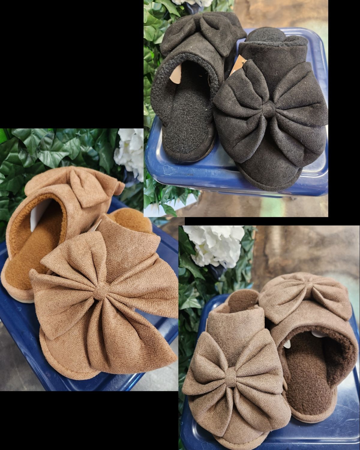 Faux Suede Slippers - CC 