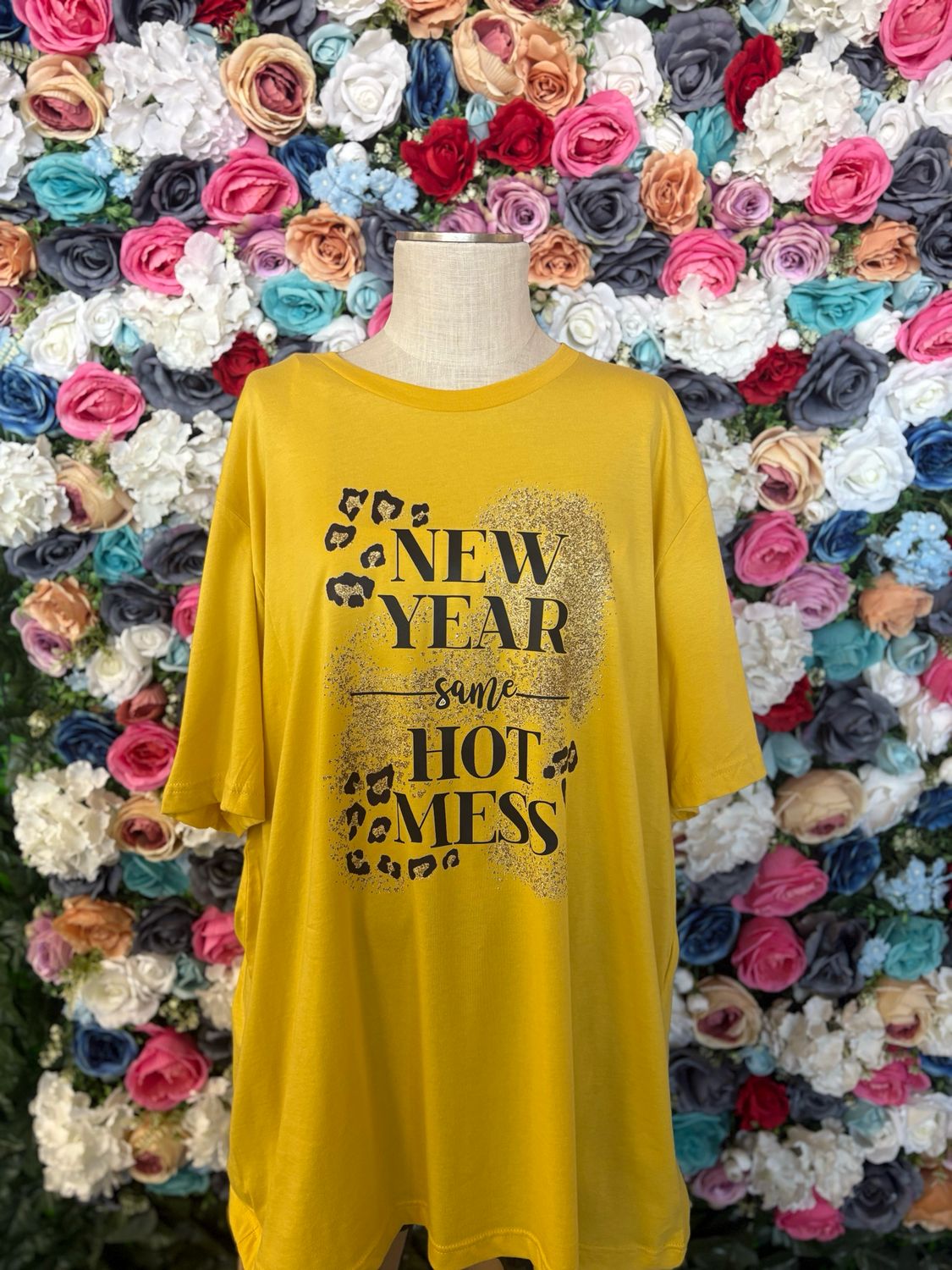 New year same hot mess yellow*