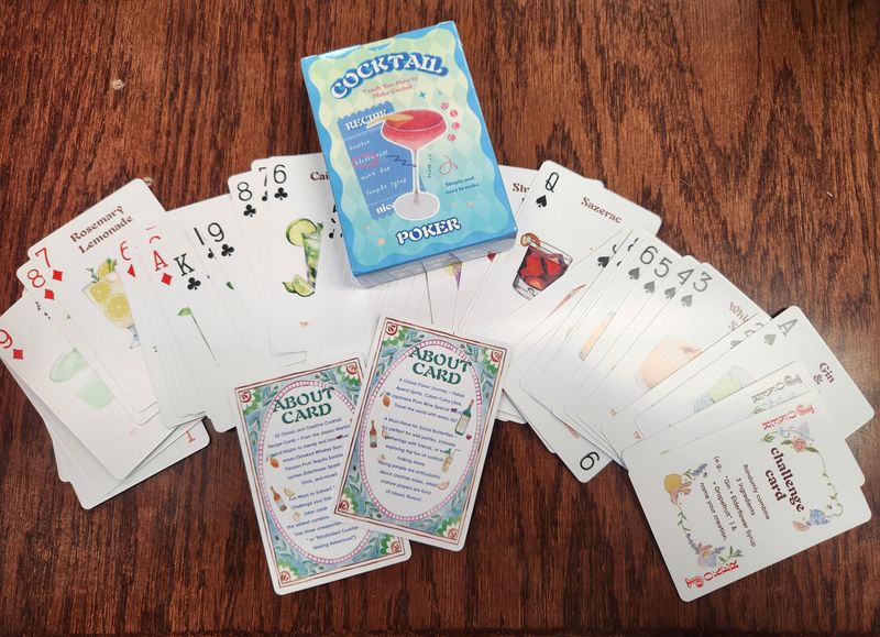 Cocktail Poker Cards