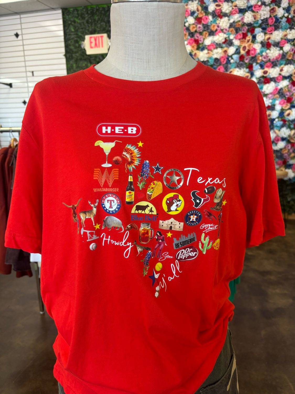 Texas Howdy Ya'll Tee L