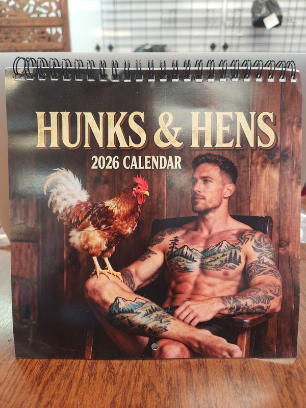 Calendar - Hunks&amp;Hens
