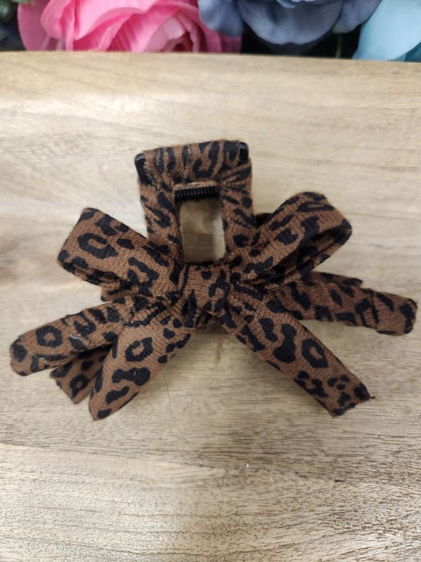 Hair Clip - Leopard 