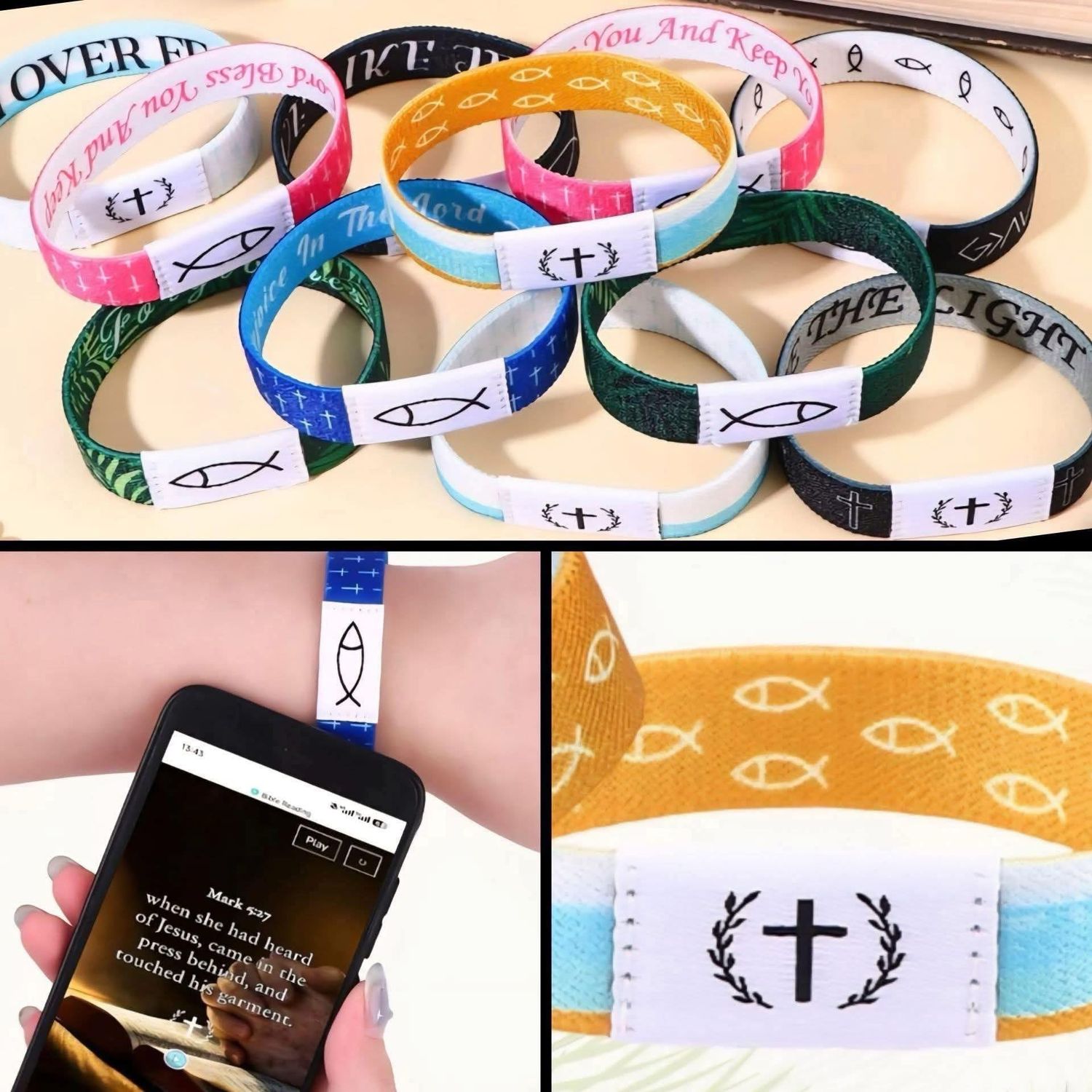 Bible verse bracelet