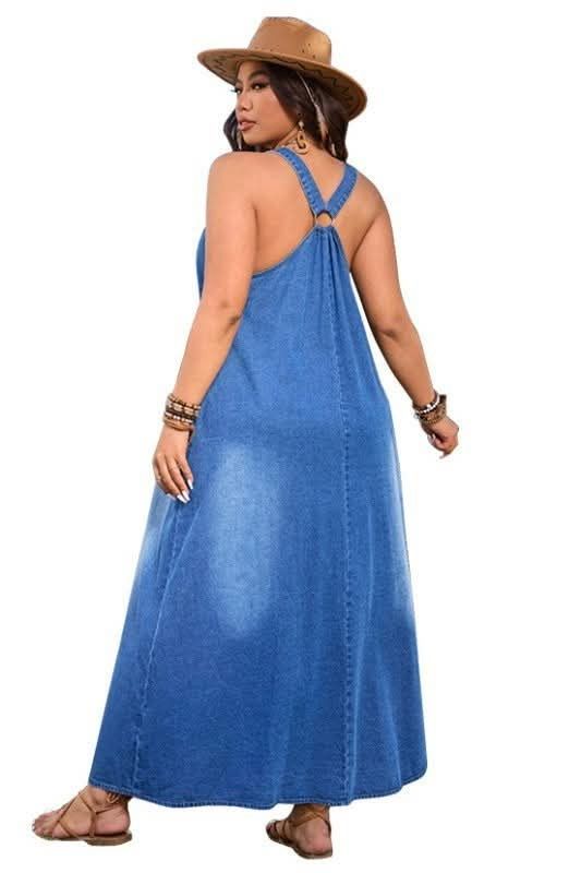 Denim Dress plus