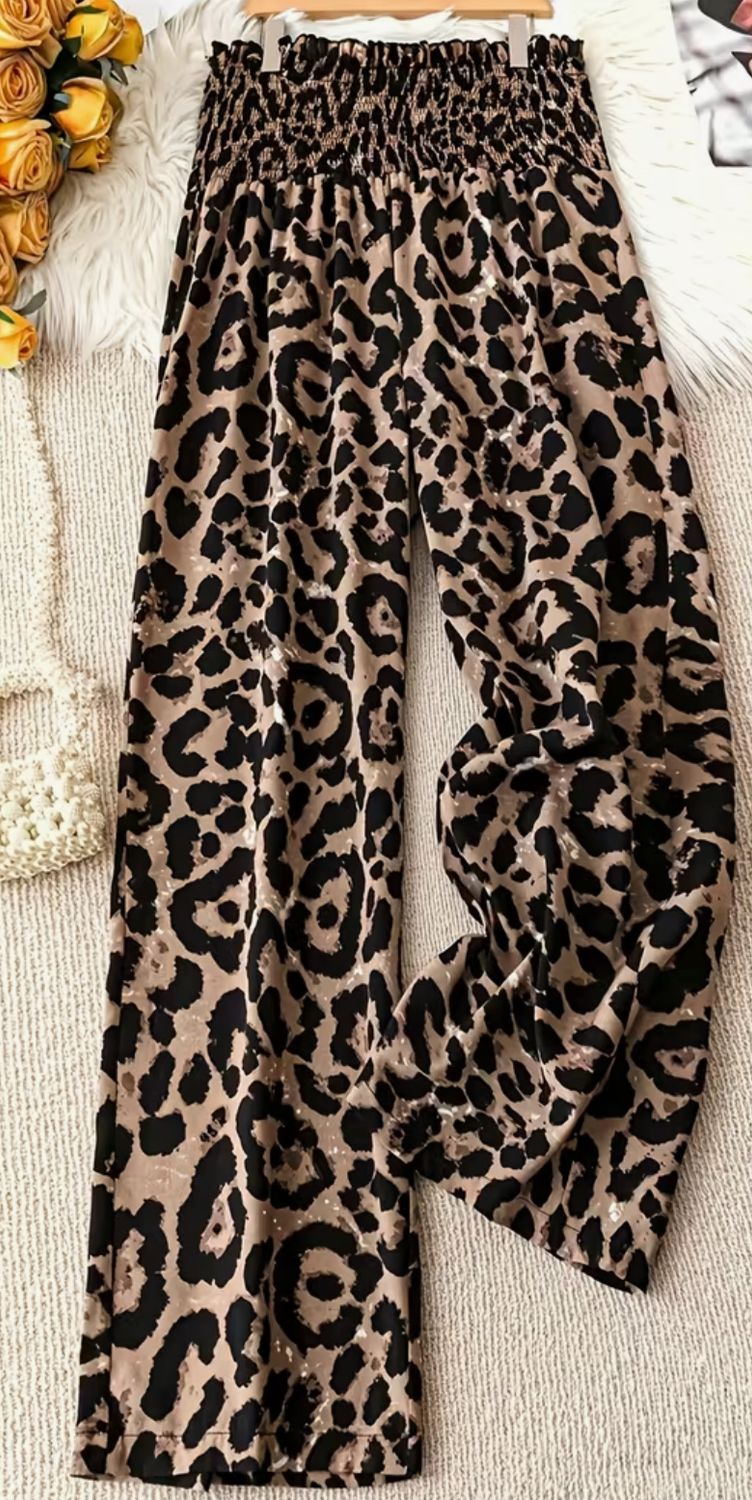 Leopard Stretch Pants