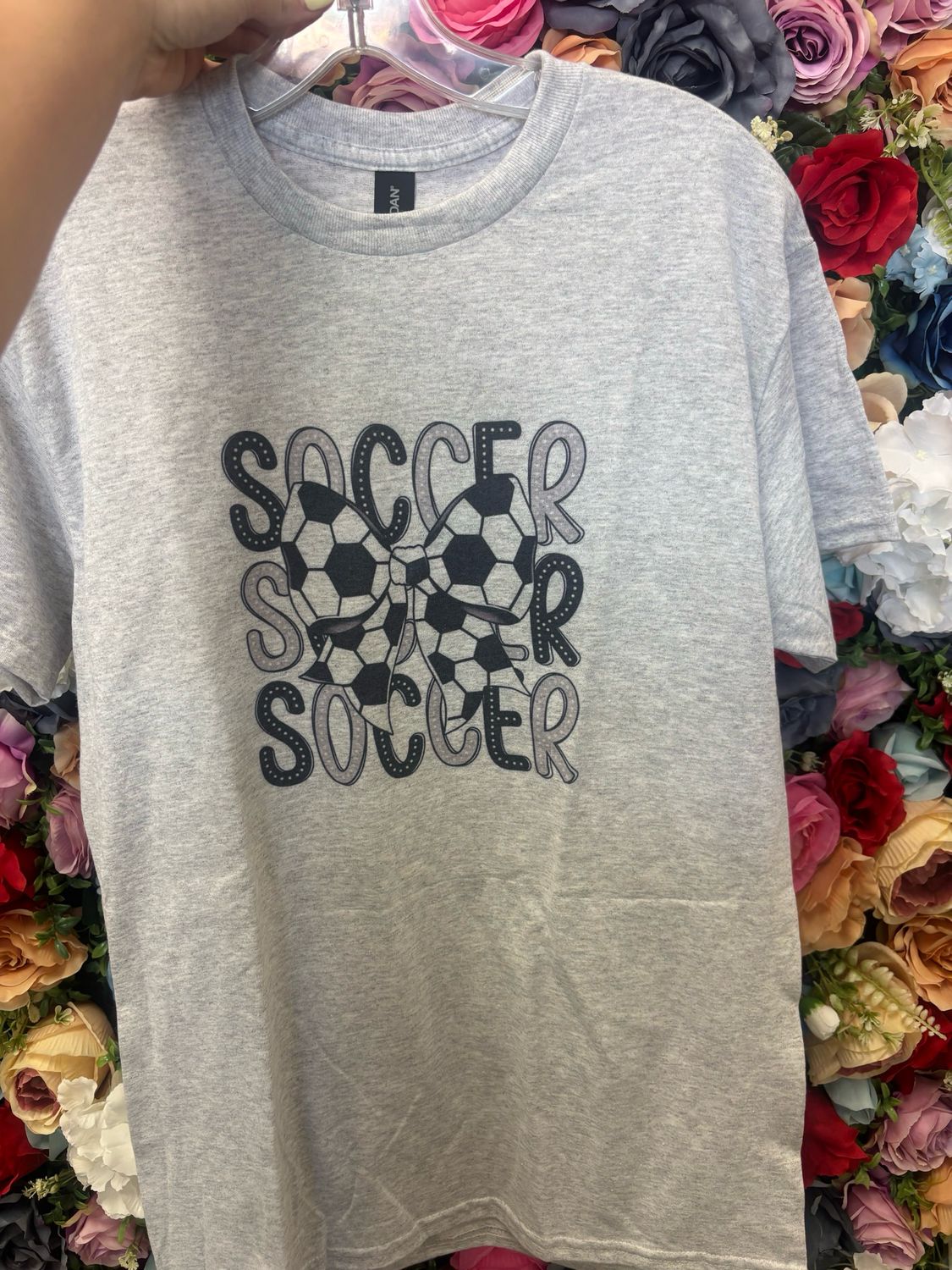 Soccer Bow Tee