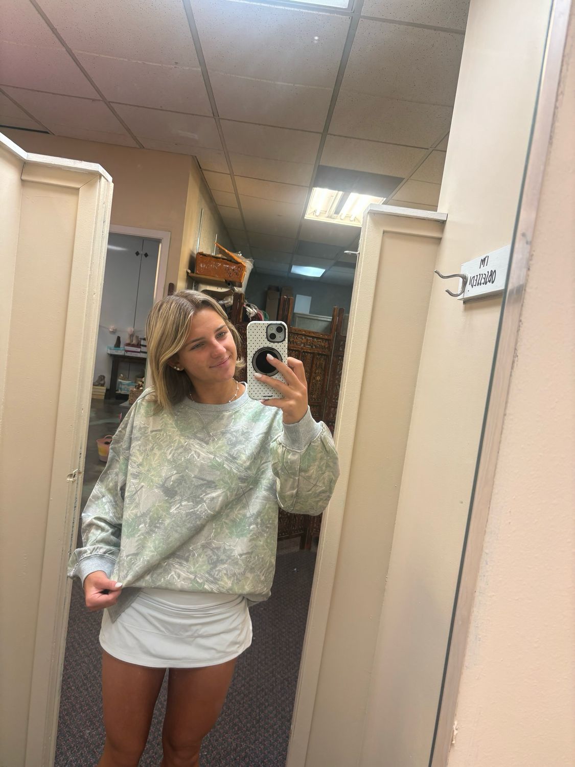 Camo Crew Long Sleeve