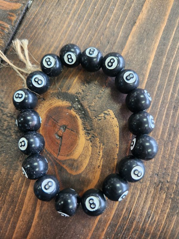8 Ball Bracelet
