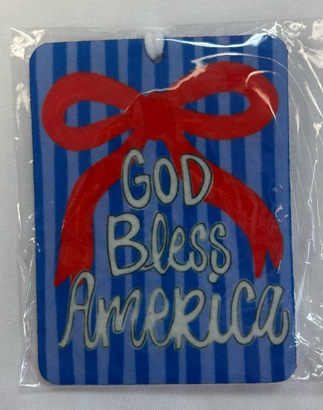 Patriotic car freshies