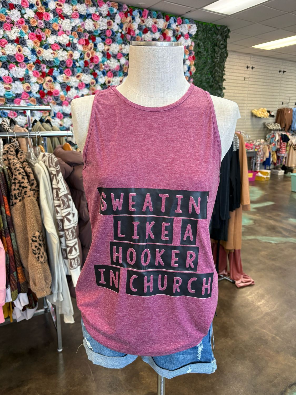 Sweatin' Like A Tank