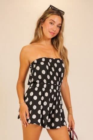 Polka Dot Romper