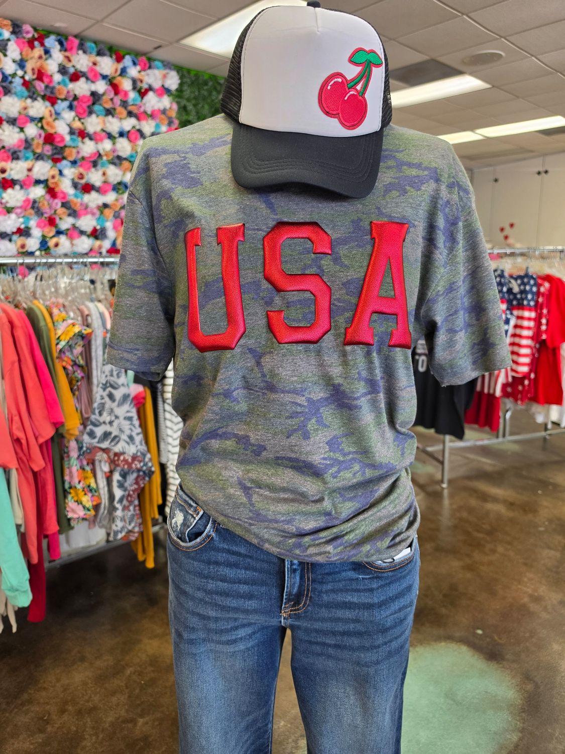 USA Camo Tee