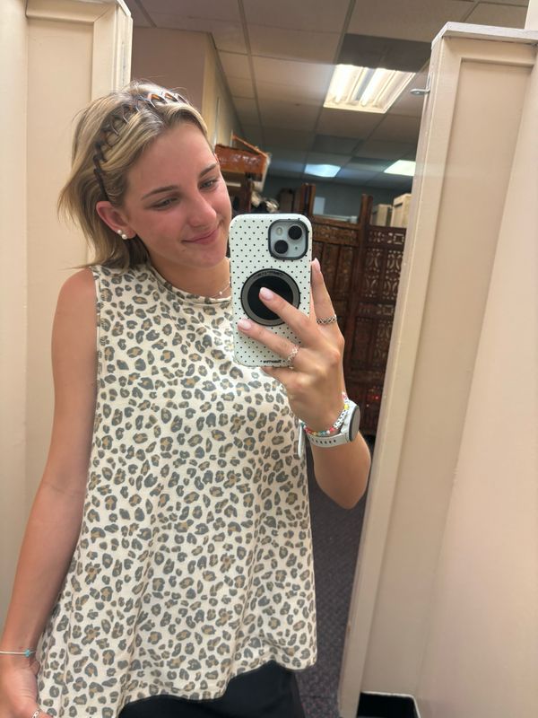 Leopard Flowey Tank