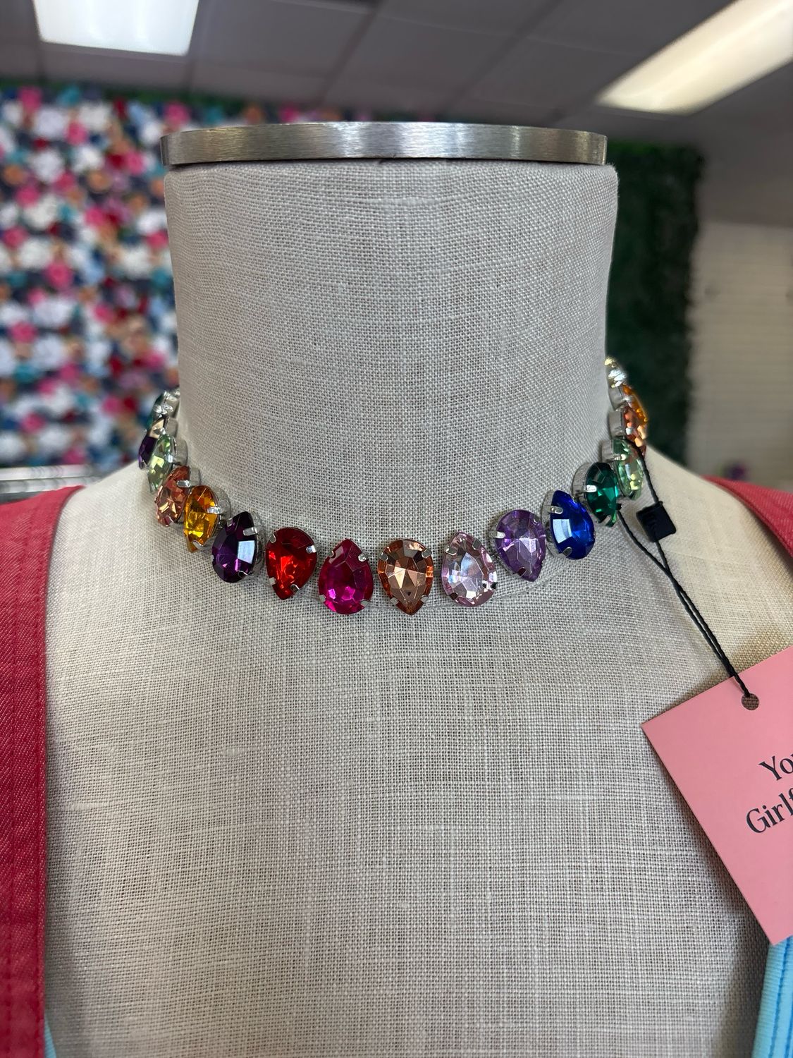 Colorful Gem Necklace