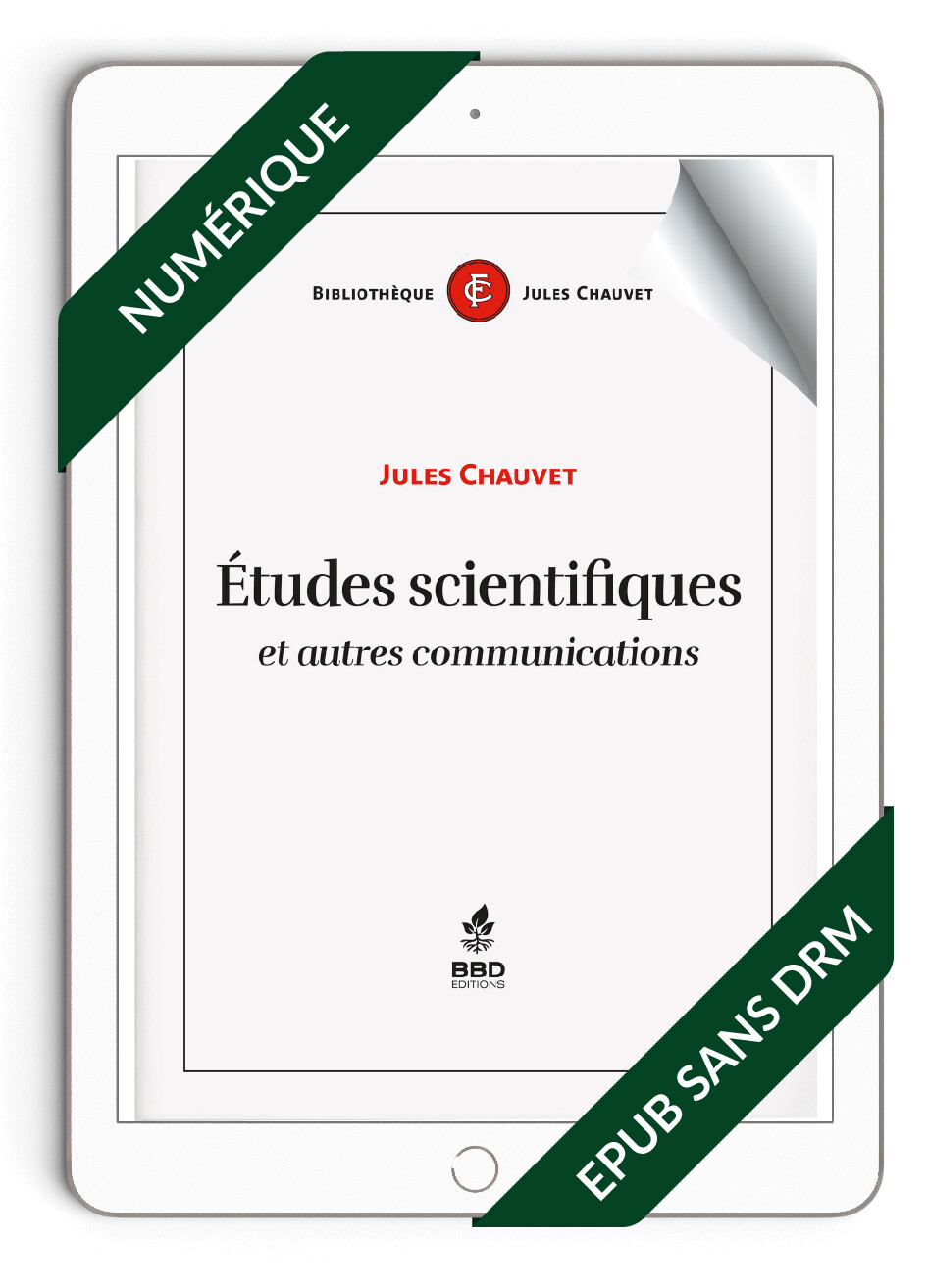 Etudes Scientifiques et autres communications EPUB
