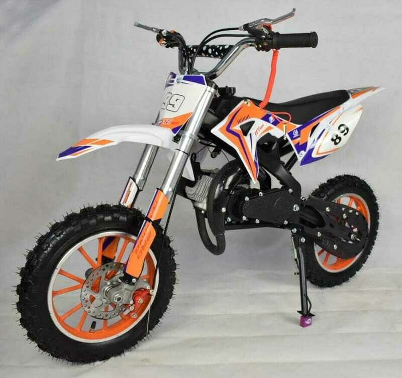 Mini Moto Cross y Pocket 49 cc a Gasolina