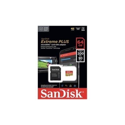 SANDISK MICRO SDXC Extreme PLUS 64 GB
