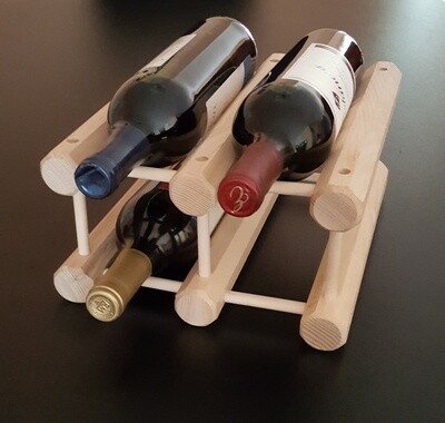 Tabletop Wine Rack 4 Bottles