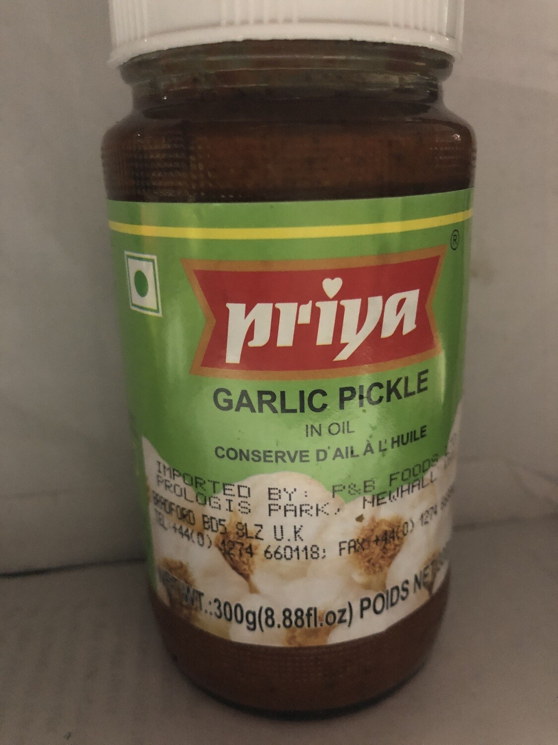 Priya Garlic Pickle in oil 300g
