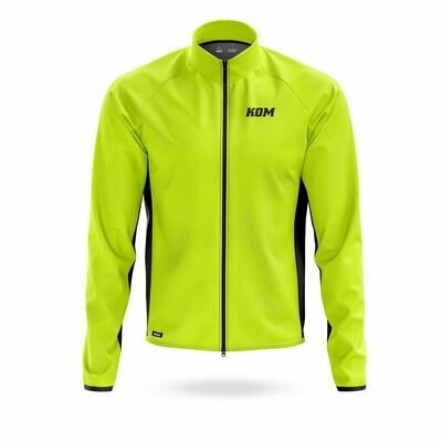 Chaqueta Corta-Viento Amarillo Neón