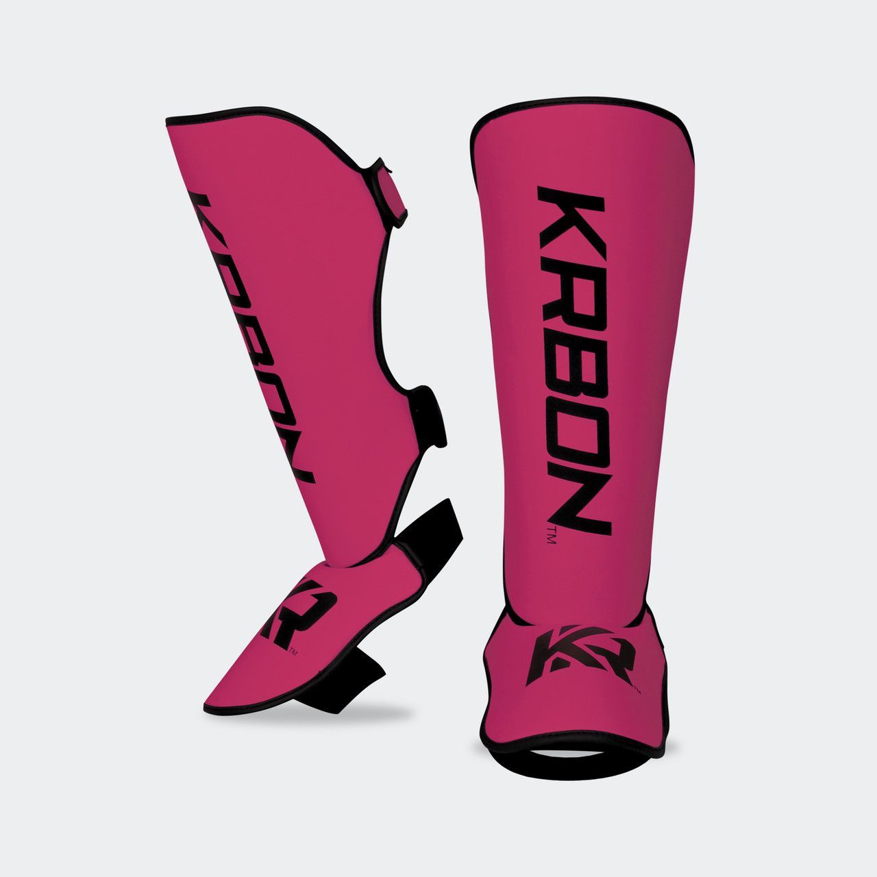Espinilleras KRBON, Talla: L/XL, Color: Rosado